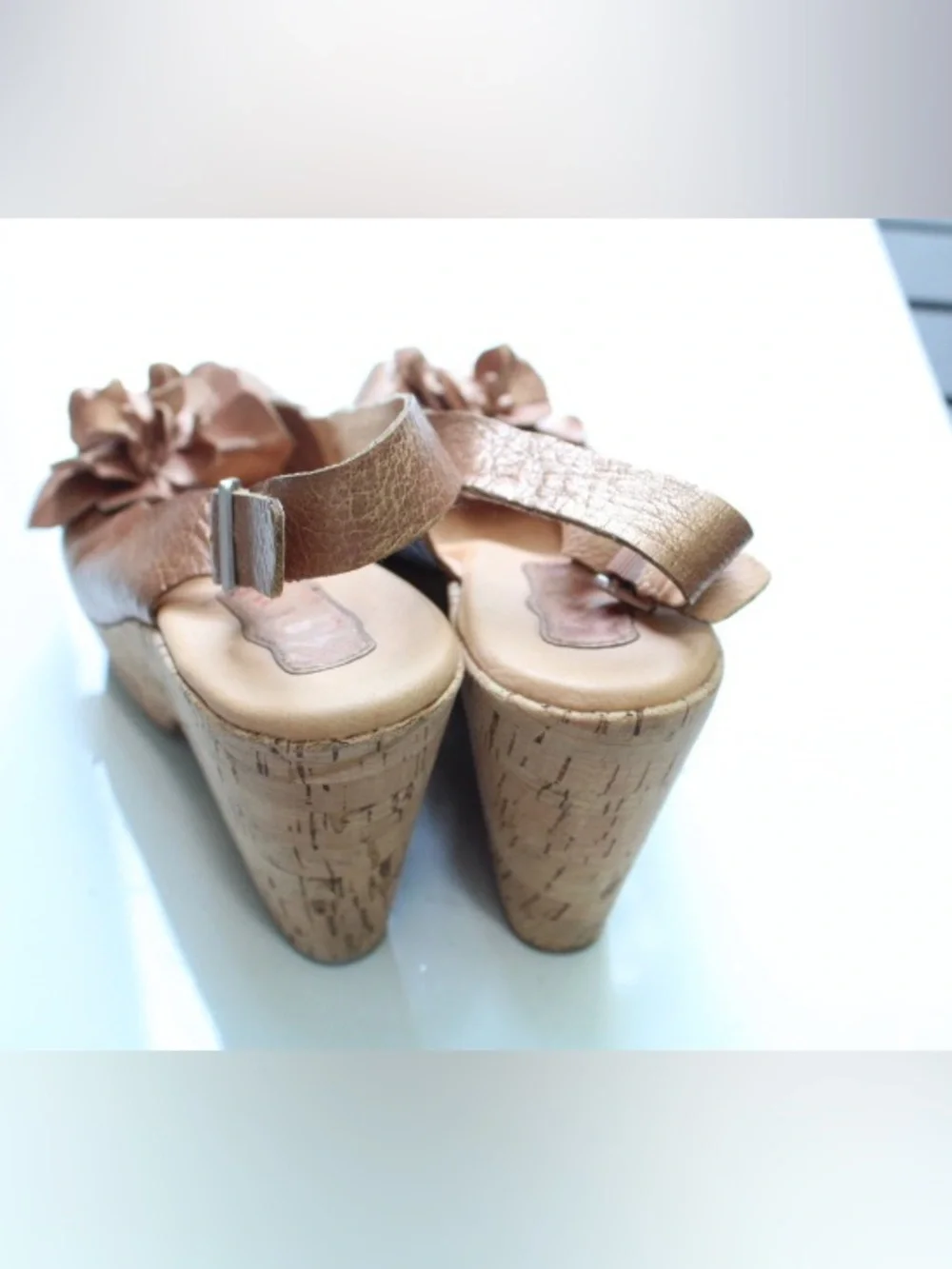 Korks platform wedges
